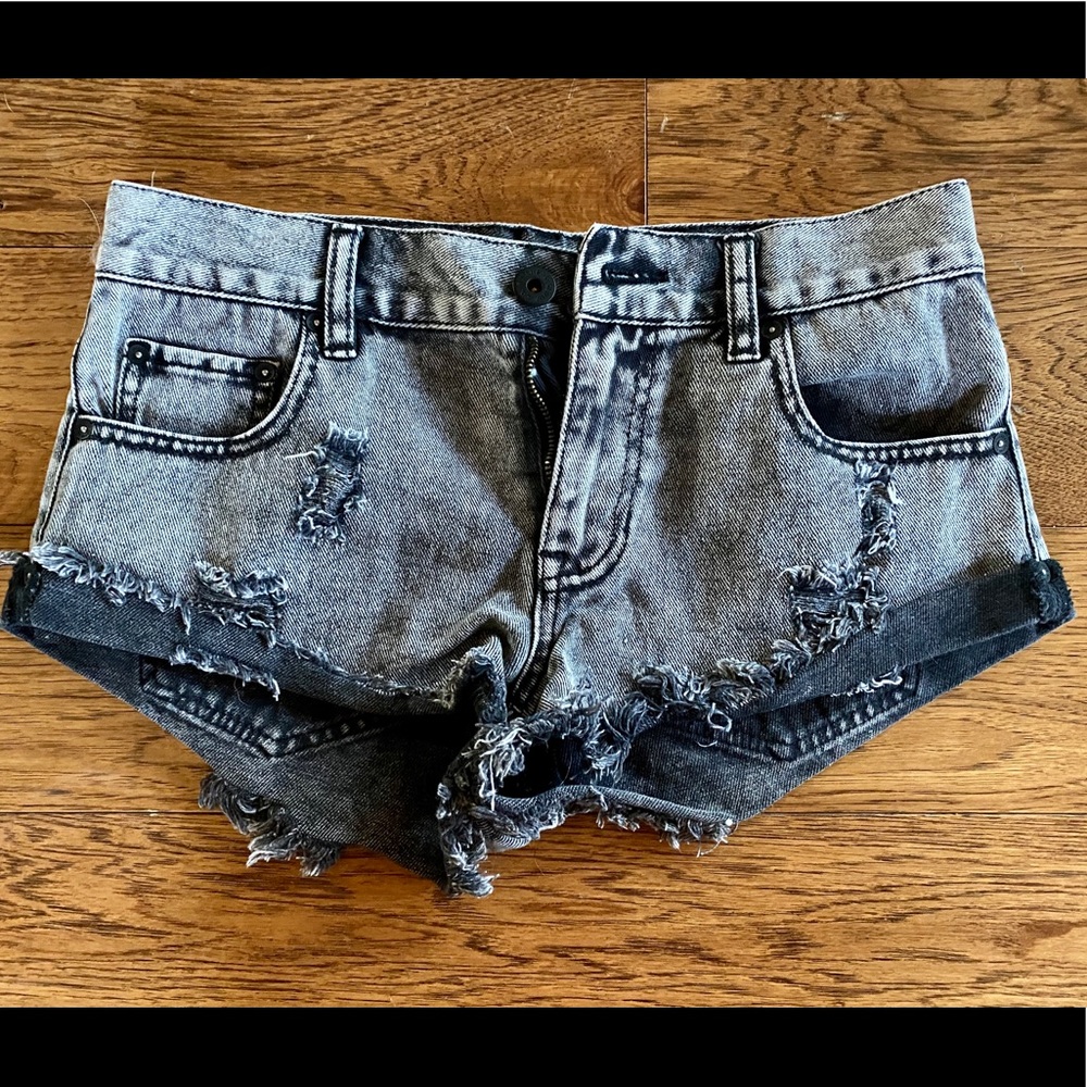 Bullhead Slouchy Jean Shorts